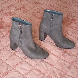Calvin Klein Charcoal ankle boots 6